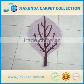 Factory Selling Leaf Shaped Flooring Home Decor Kids Rug photo-3