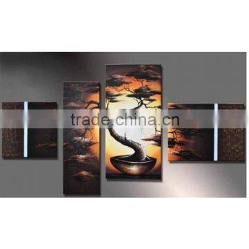 100% handmade beautiful scenery oil painting on canvas