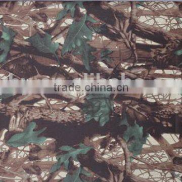 150D Semi Elastic Breathable PE Coating Fabric Camouflage Fabric photo-2