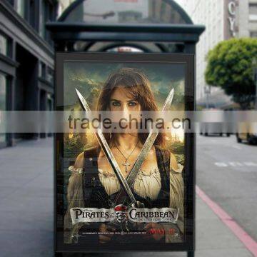 Outdoor bus stop Advertising billboards