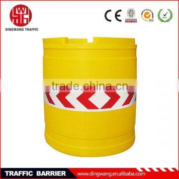 Large round road safety barrier mesh