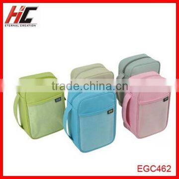 Factory Price of China Waterproof Fabric Zipper Travel Bag Cosmetic Organizer Bag photo-2