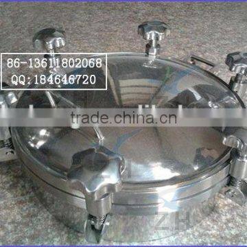 Food grade stainless steel precast manhole