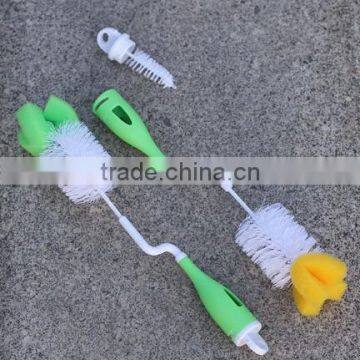 2 in 1 feeding bottle and nipple brush