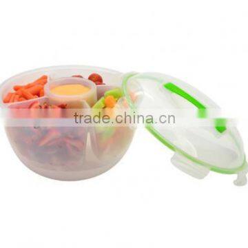 SALAD BUTLER SET WITH DIVIDER COLANDER