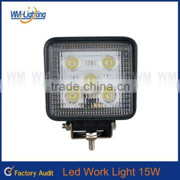 Cheap 15W LED WORK LIGHT WORK LAMP LED Led working light &headlight car /trunk /vehicle parts
