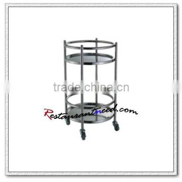 S081 Stainless Steel Wine Service Trolley