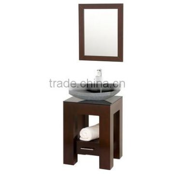 modern mirror bathroom beech wood cheap bathroom vanity