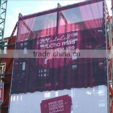 Made in Haining High Quality Outdoor 1000*1000D/6*6 PVC Flex Mesh Banner Materials