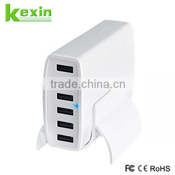 Most Popular 60W 6 Ports Charging Station UL Multi-port USB Desktop Charge for Iphone/Ipad/Mobile Phone /Camera