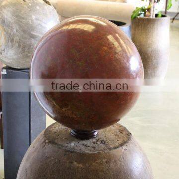 Decoration ball of gemstone (Jasper)