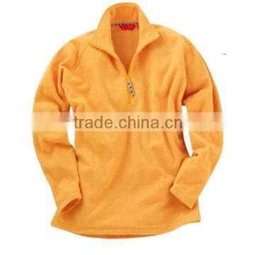 Men's polar fleece pullover jacket
