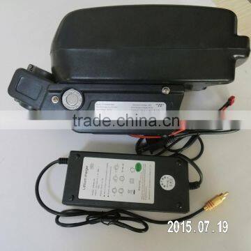 Low Price 48v lithium ion battery frog type 10ah 48 volt lithium battery pack electric bike battery