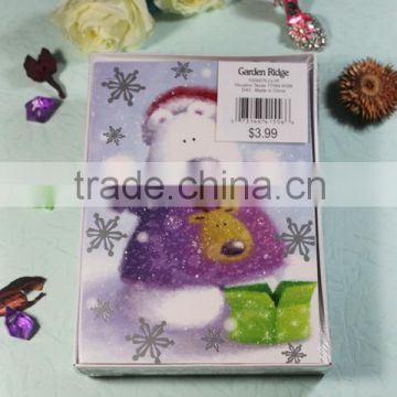 Cute cartoon gift card box set , greeting card