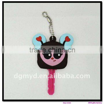 Beautiful and special soft PVC key cover