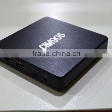 Cloudnetgo usb tv tuner amlogic s905 4k wifi tv box a53 with China media player