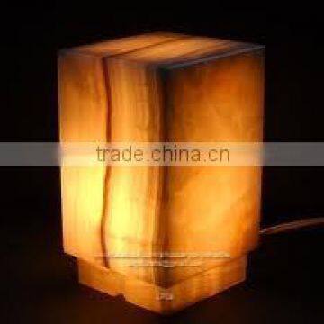 Box Shape Onyx Lamp LP08