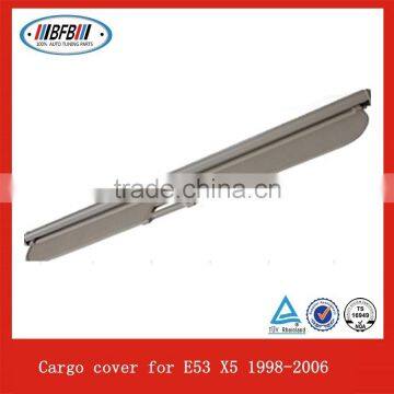 Retractable cargo cover rear canvas luggage cover for E53 X5 1998-2006