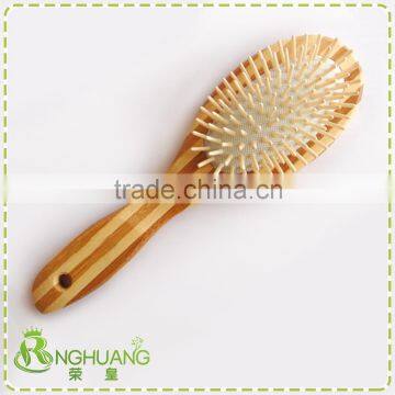 2016 NEW design wholesale bamboo hair brush/hair comb massage brush