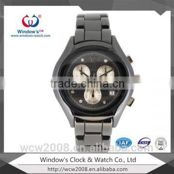 high quality watch man luxury with ceramic watch band