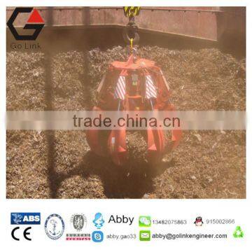 electric hydraulic orange-peel grabs pig iron grab coke steel scrap garbage grab bucket