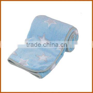 Heavy Warm Bedding Decro Pattern Coral Fleece Blanket photo-3