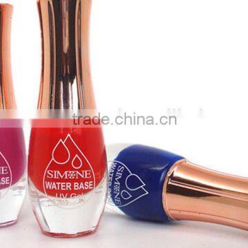 Hot !! Wholesale Cheap Famous SIMONE Brands18 Colors UV Gel Gel Nail Polish, Free Sample Organic UV Nail Gel Polish China