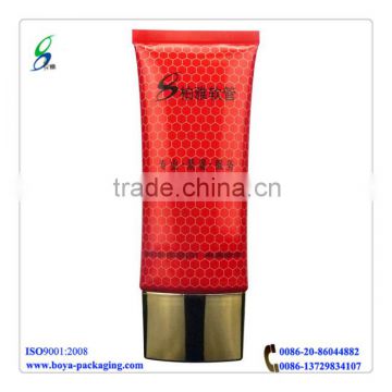 Aluminum Cosmetic Tube in Plastic Packaging, Dia 35 Aluminum Tube for BB/CC Cream