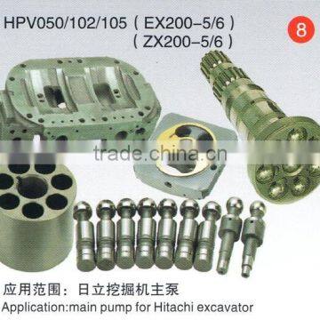 HPV050 HPV102 HPV105 main pump parts