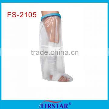 Best selling cast bandage waterproof protector for adult long leg
