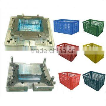 Crate injection mould