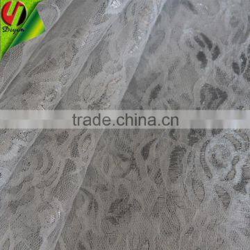 Knit Fabric With Silver 11001 Types of Lace Fabric photo-4