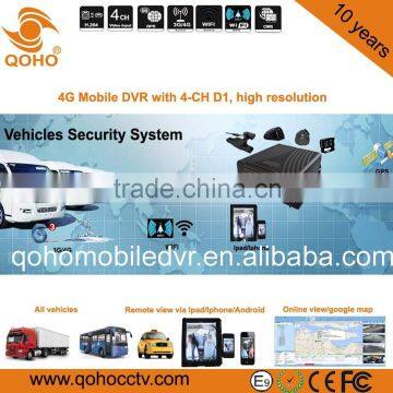 4-CH 3G GPS WIFI 2TB HDD MDVR CMS management