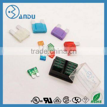 China supplier:Medium car fuse/ Blade auto car fuse factory direc sale