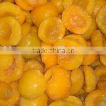 IQF frozen apricot half with good quality for sale