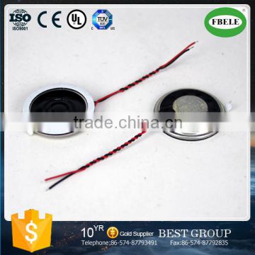 FB23AW-1 New inner Magnetic 23mm 8ohm mylar speaker with wire (FBELE)