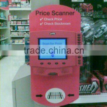 7" Bar Code LCD Advertising Displayer for Supermarket