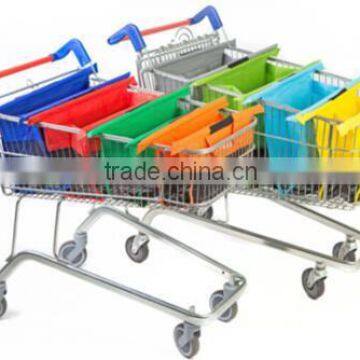 factory wholesale design your own reusable foldable shopping trolley bag