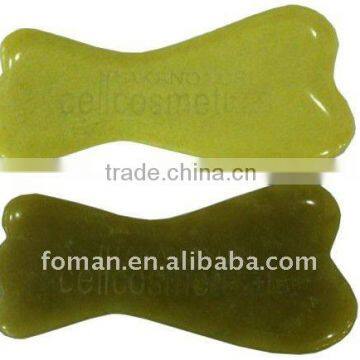 110x55mm Olive Jade Gemstone Massage