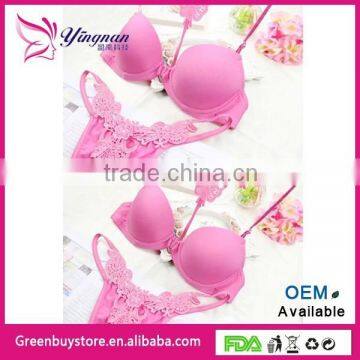 2015 Sexy Women Underwear Bras Set Front Closure Lace Women Bra Free Shipping photo-3