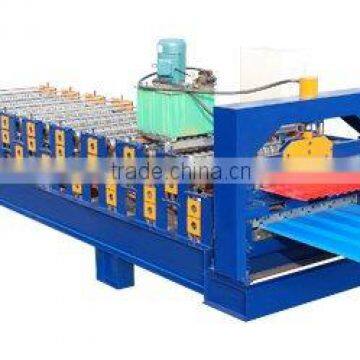 roll forming machine with two layers