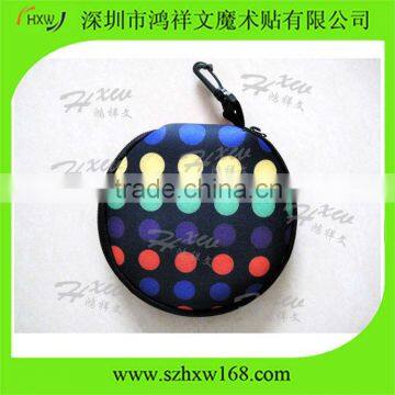 Designer neoprene coin bag