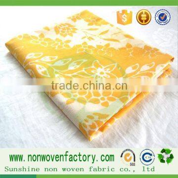 Nonwoven upholstery fabric jacquard fabric