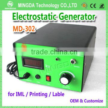 MINGDA negative electrostatic generator / electrostatic flocking machine