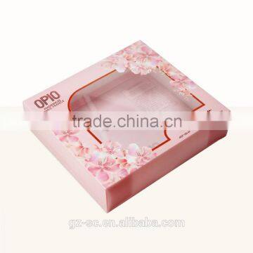 Custom made pvc box for cosmetic packaging box