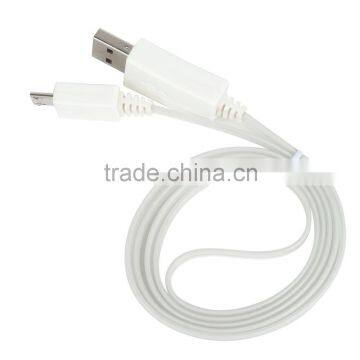 fashion led data transfer light up usb cable