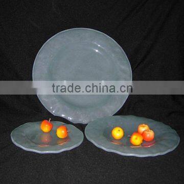 ROUND GLASS CAKE PLATE