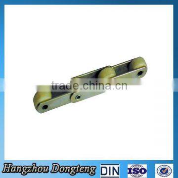 HOLLOW PIN TRANSMISSION CHAINS WITH PLASTIC ROLLER TRANSMISSION