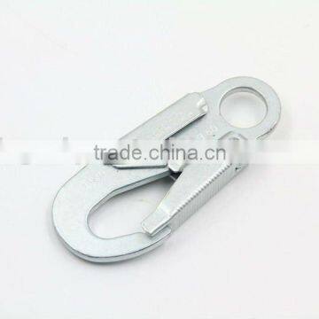 Body harness stamp snap hook