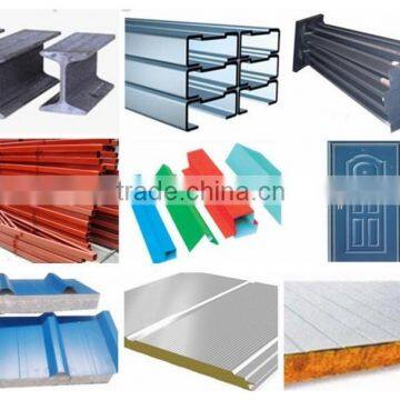 Rockwool sandwich panel for steel structure/puk sandwich panel